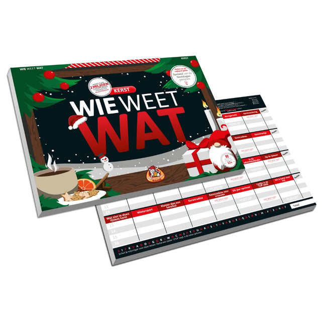 Wie Weet Wat: Kerst - Bordspel