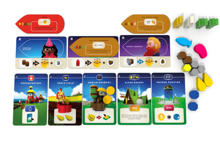 Moon: Ein Pick-and-Pass-Spiel – Brettspiel (ENG)