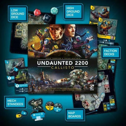 Undaunted 2200: Callisto – Brettspiel (ENG)