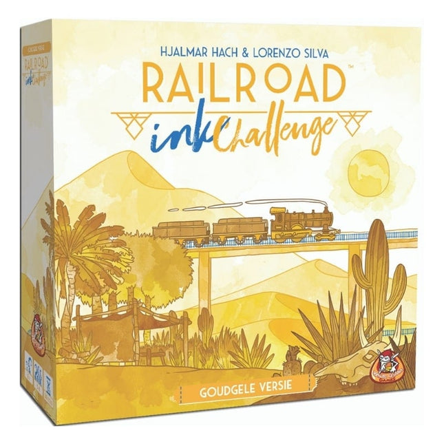 Railroad Ink (Golden Yellow Version) - Dice Game