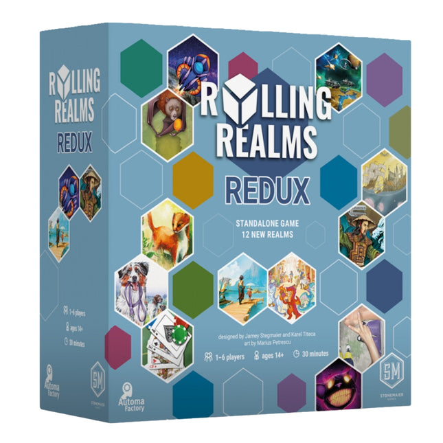 Rolling Realms: Redux - Dobbelspel (ENG)
