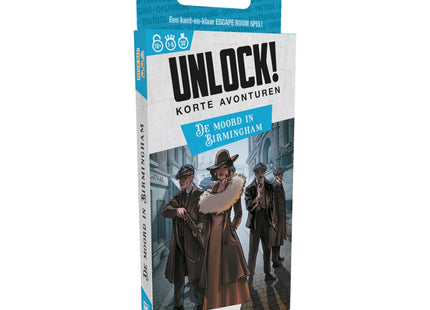 Unlock! Korte Avonturen: De moord in Birmingham - Escape Room Spel