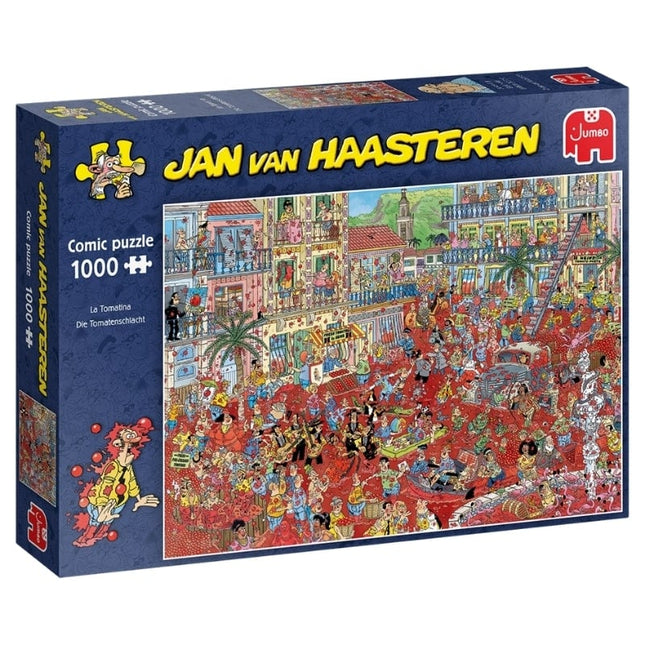 Jan van Haasteren: La Tomatina (1000 Teile) - Puzzle