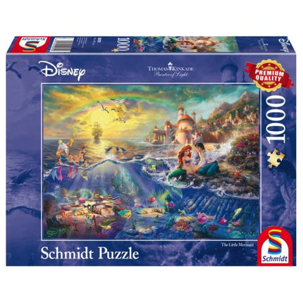 puzzel-disney-kleine-zeemeermin-ariel-1000-stukjes