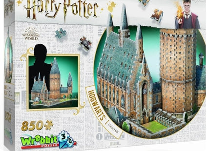 puzzel-wrebbit-3d-puzzel-harry-potter-hogwarts-great-hall-850-stukjes