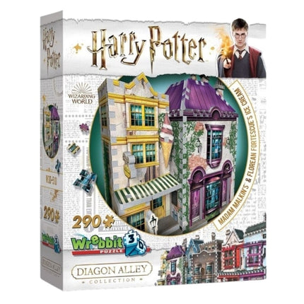 puzzel-wrebbit-3d-puzzel-harry-potter-madam-malkins-florean-fortescues-ice-cream-290-stukjes (1)