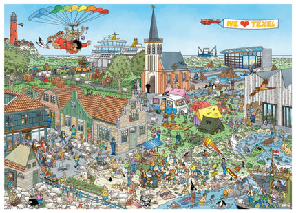 Jan van Haasteren: Tour of Texel (1000 pieces) - Puzzle