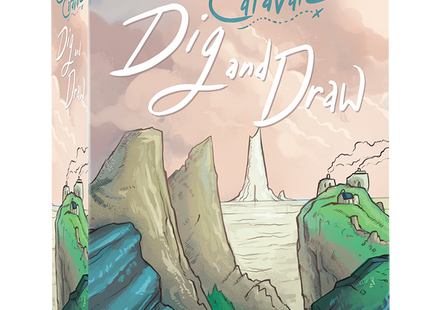 Creature Caravan: Dig & Draw - Bordspel (ENG) - 3D speldoos
