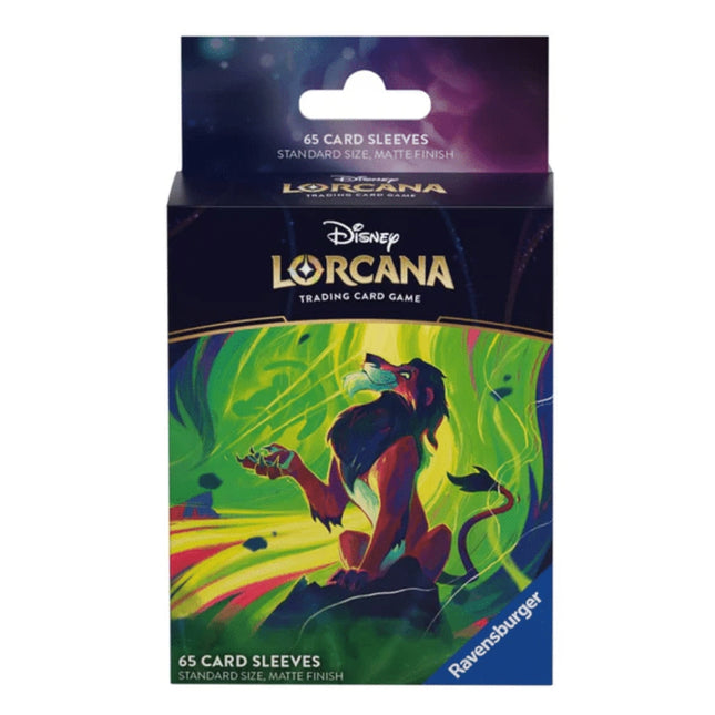 Disney Lorcana: Sleeves Scar Set 6 - Accessoires