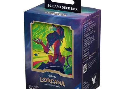 Disney Lorcana: Deck Box Scar Set 6 - Accessoires