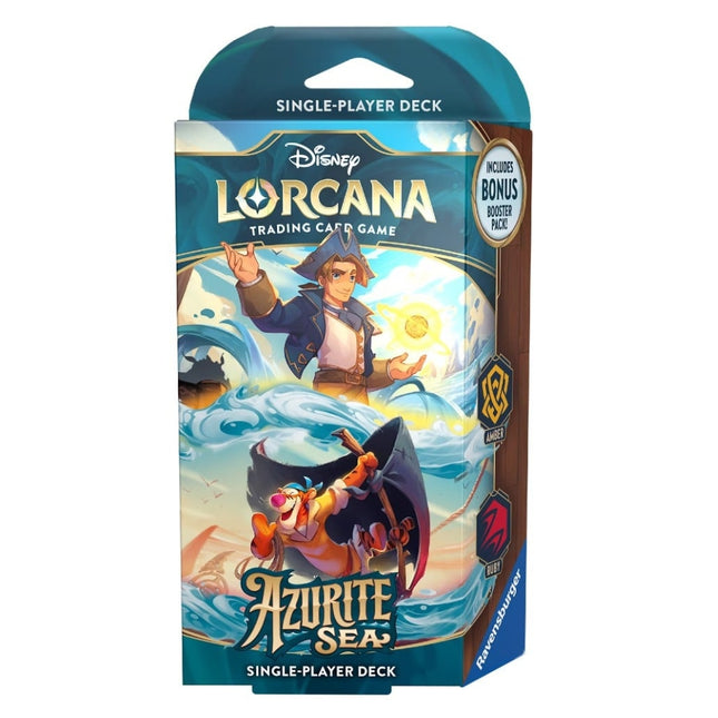 Disney Lorcana: Starter Deck Jim Hawkins & Tigger Set 6  - Trading Card Game (ENG)