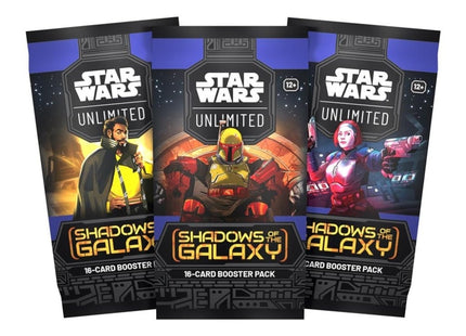 trading card games star wars unlimited shadows of the galaxy booster pack