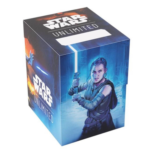 trading card games star wars unlimited soft crate rey kylo ren