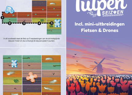 Tulip Season (incl. 2 expansions) - Board game (NL) [PRE ORDER]