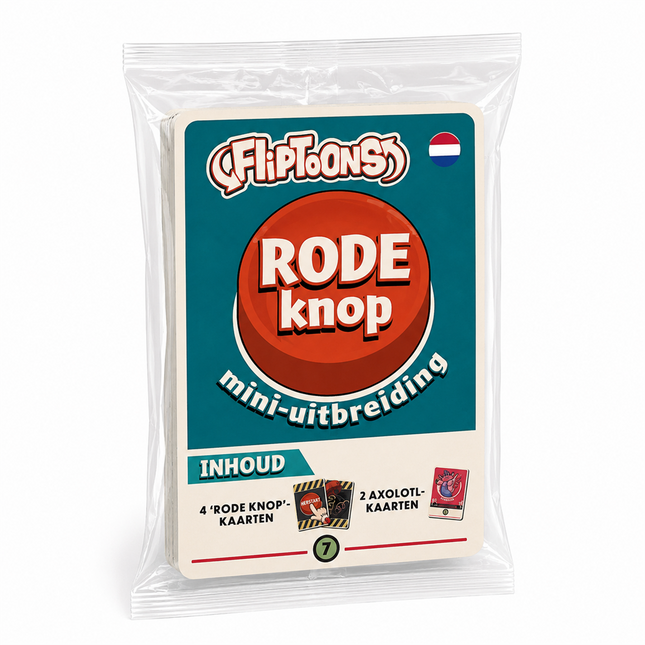 FlipToons: Rode Knop mini uitbreiding (NL) - verpakking